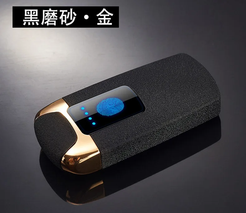 Персональная usb зарядка сенсорная Индукционная электронная двойная дуговая Зажигалка плазменная электронная ветрозащитная металлическая зажигалка для сигарет подарок
