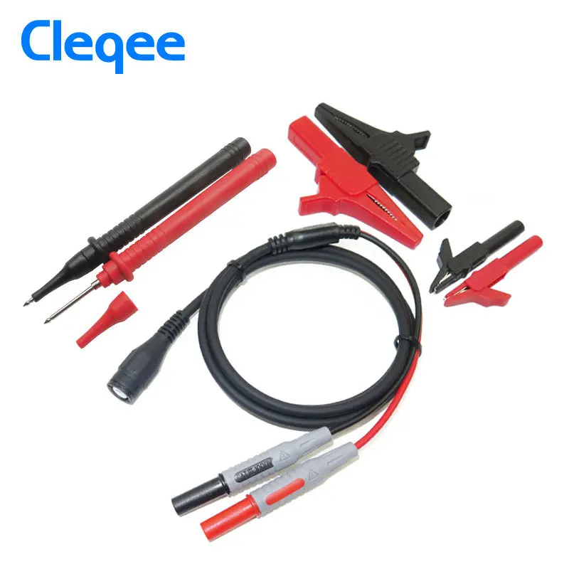 Cleqee P1800A 7 in 1 BNC электронный тест комплект для мультиметр автомобильный зонд