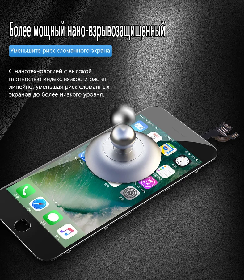NOHON экран для iPhone 6 6S lcd/дисплей для iPhone 6 6S Plus оригинальная замена 3D Сенсорное стекло дигитайзер сборка AAAA+ рамка