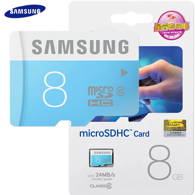 SAMSUNG Micro SD 8GB Memory Card MicroSD UHS-I Class6 SDHC SDXC C6 UHS TF Trans Flash Max up to 24Mb/s free shipping | Компьютеры и