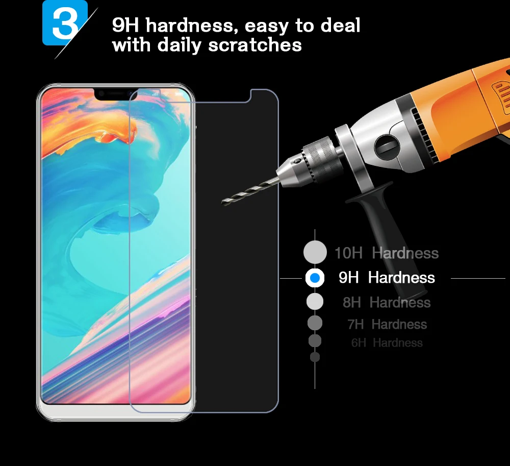 Защита экрана DEROZAN для Vodafone Smart Prime 7 закаленное стекло VFD600 VF600 E Smart Prime7 Proctive ультратонкая Передняя пленка