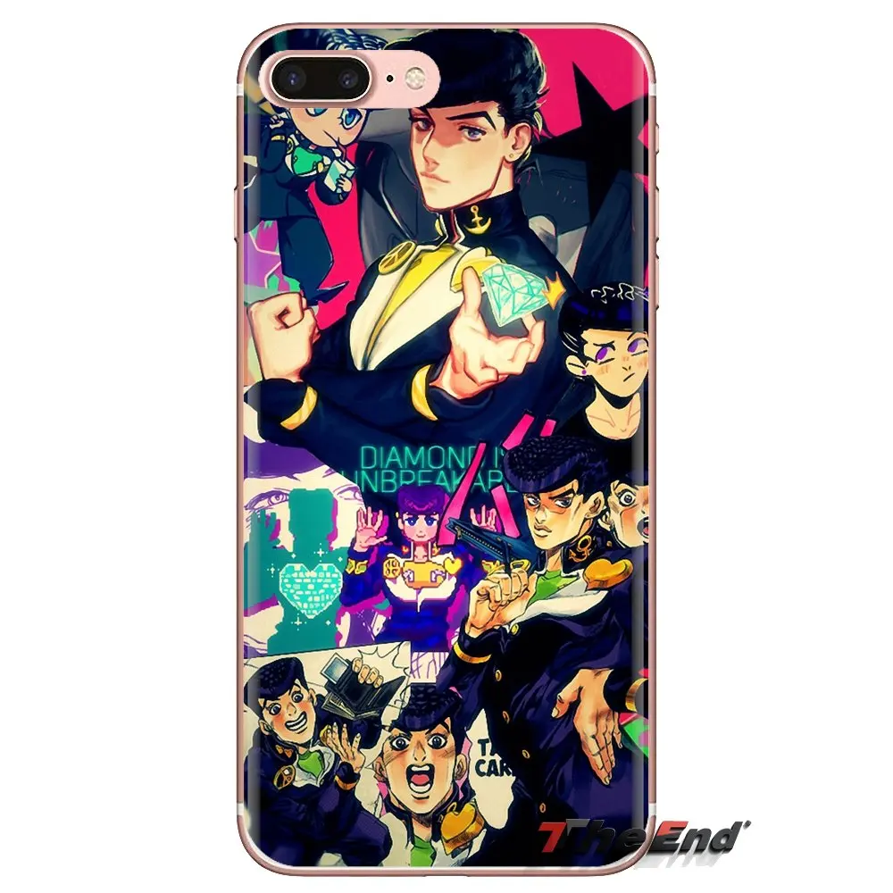 Мягкие прозрачные чехлы для Samsung Galaxy S3 S4 S5 Mini S6 S7 Edge S8 S9 S10 Plus Note 3 4 5 8 9 JoJo Jonathan Joestar |