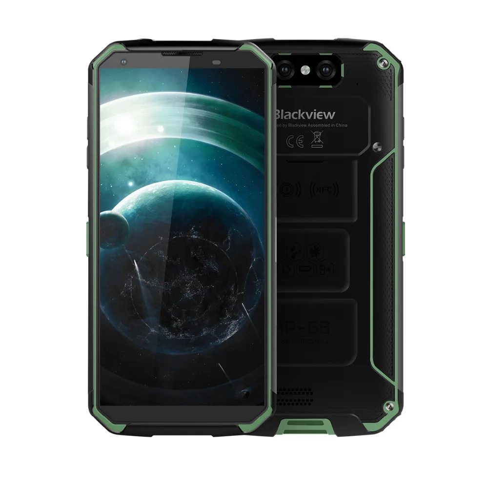 Blackview BV9500 Беспроводной Зарядное устройство 5 7 &quot18: 9 FHD + Android 8 1 10000 мАч IP68