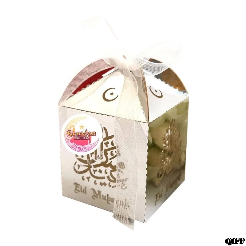 

Drop Ship 60pcs Eid Mubarak Decoration Paper Handmade Sticker Gift Lable Seal Sticker Islamic Muslim Decoration Ramadan APR28