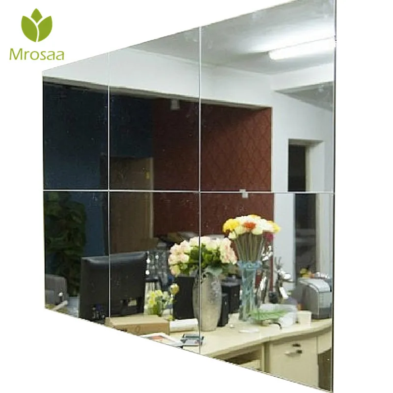 Зеркала для ванной комнаты Mrosaa 16 шт./компл. квадратная 6 дюймовая креативная