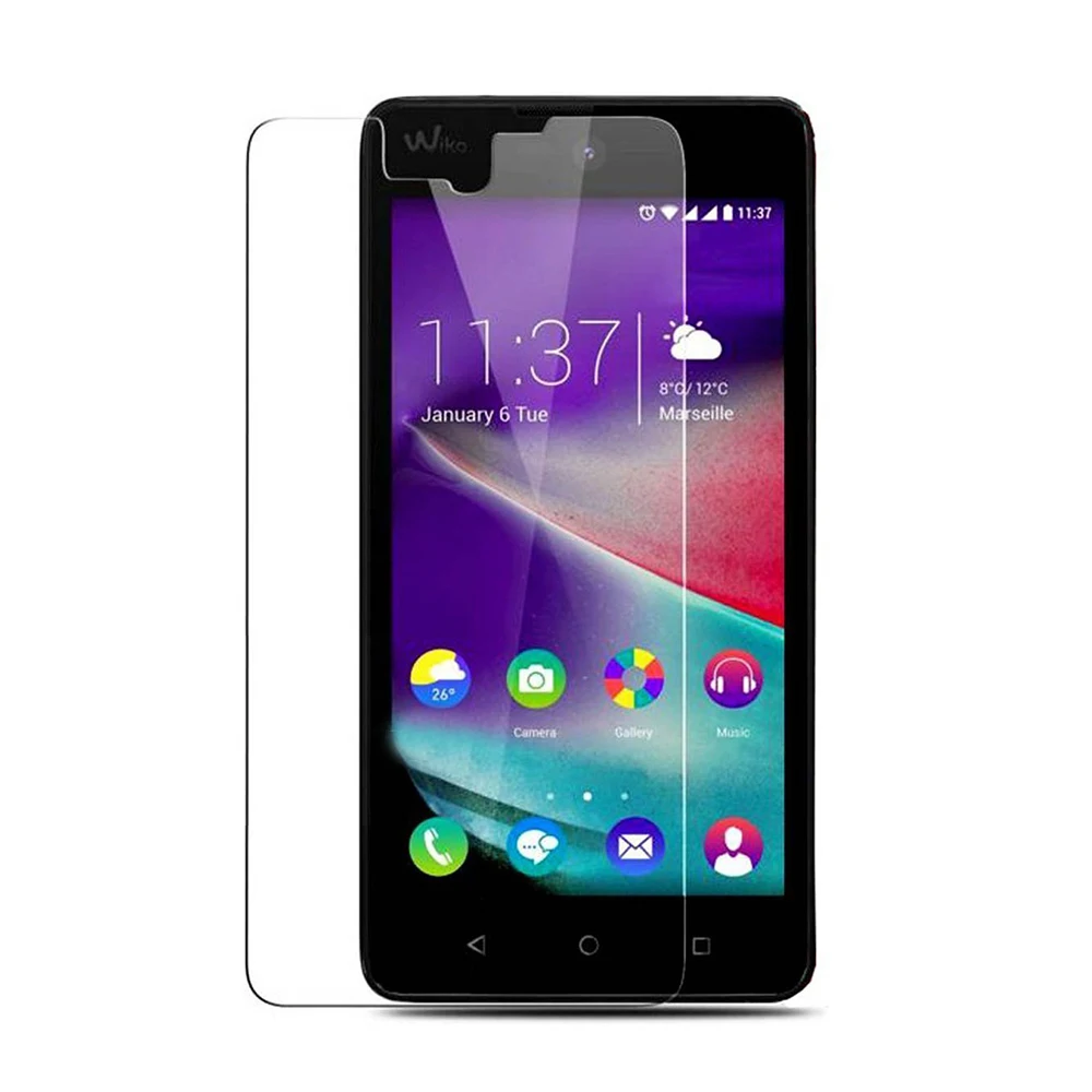 Turata Tempered Glass Screen Protector 9H 2.5D Premium Film For Wiko Lenny 2 3 Max Rainbow Lite Ridge Fever 4G Jerry Freddy P20 | Мобильные