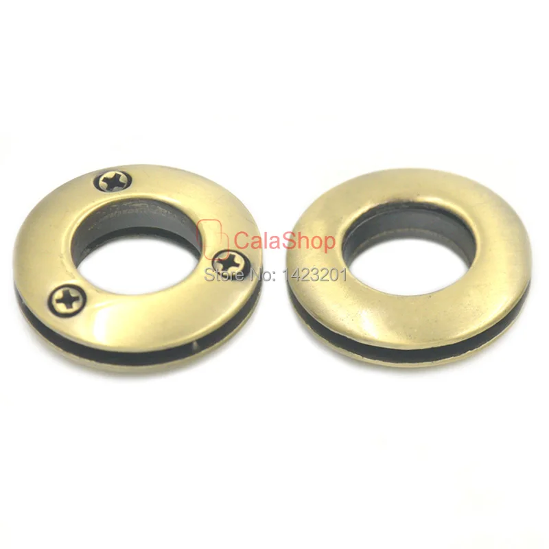 15 шт./лот 14 мм сплав втулки люверсы парусиновые самобалансирующиеся сумки одежда