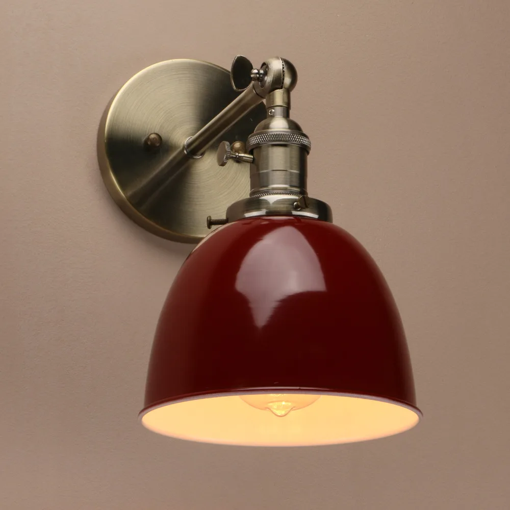 Permo винтажный wandlamp 6,5 ''настенные лампы, черное современное настенное бра, промышленный лестничный настенный светильник, новогодний, Рождественский Декор
