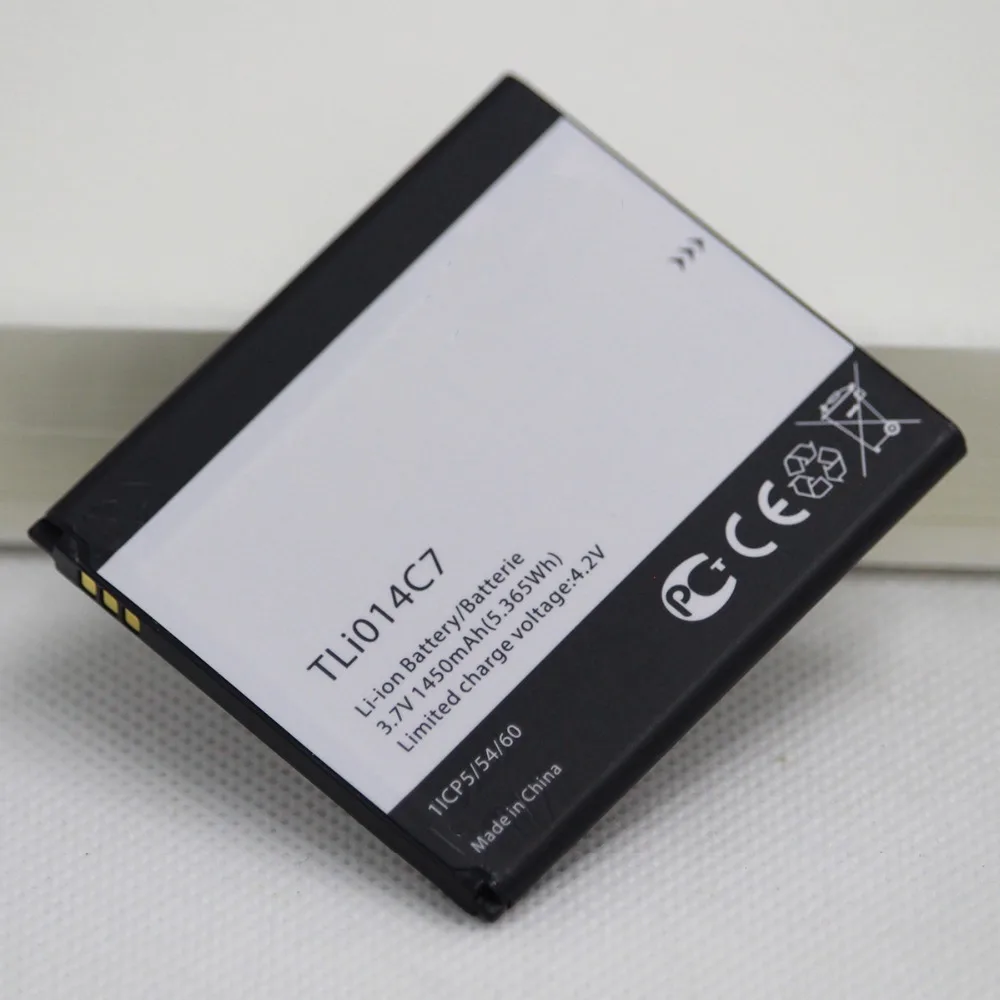 Внутренняя батарея для телефона TLi014C7 20 шт./лот 1450 мАч Alcatel One Touch Pixi First 4024D 4 0 дюйма