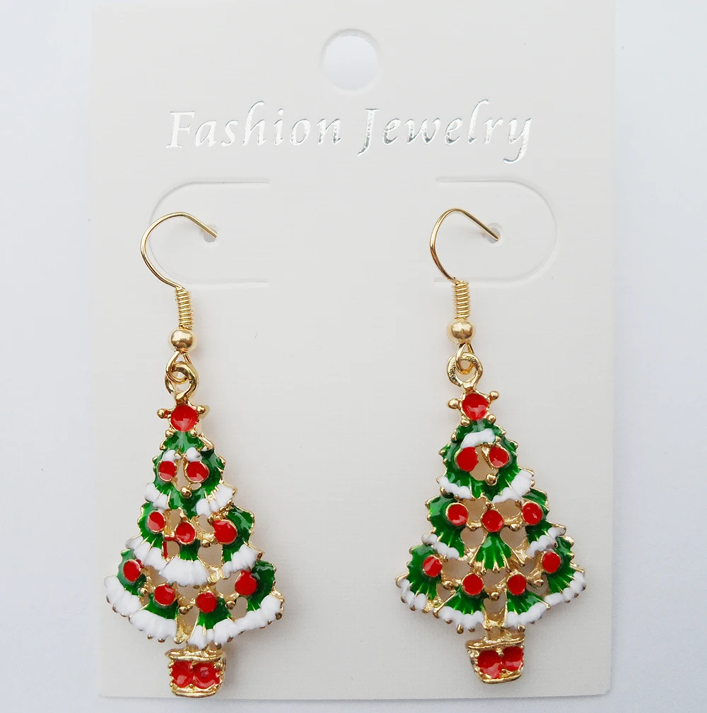 2020 для празднования Рождества новые женские рождественские серьги подвеска