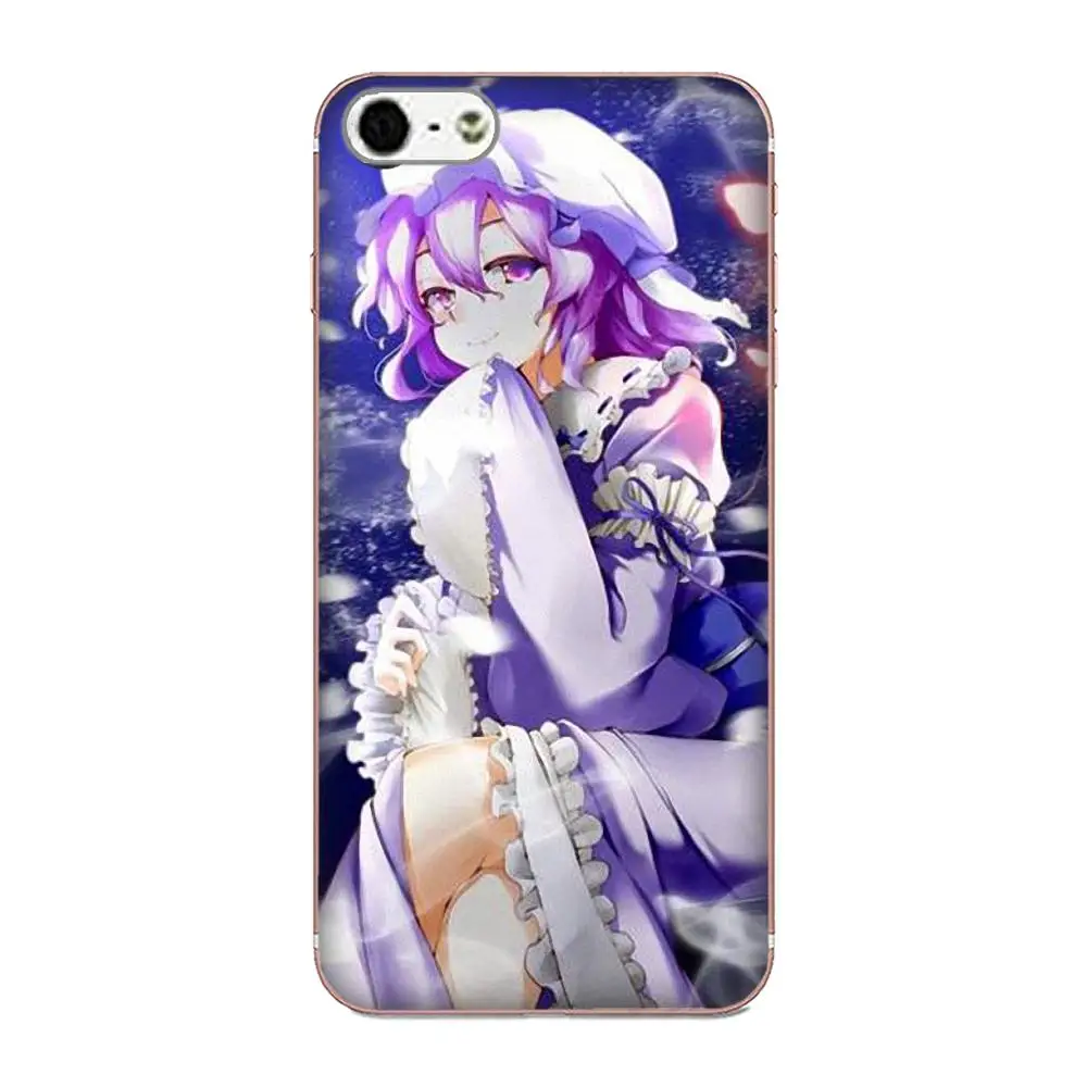 Мягкие узоры для Sony Xperia Z Z1 Z2 Z3 Z4 Z5 compact Mini M2 M4 M5 T3 E3 E5 XA XA1 XZ Premium Touhou Project Saigyouji