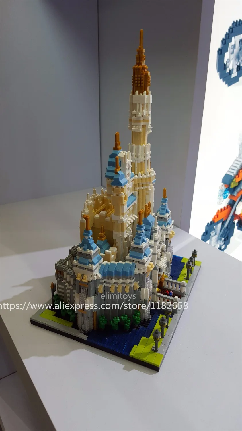 YZ алмазные блоки 3D всемирно известные строительные 4708 шт. мини-кирпичи