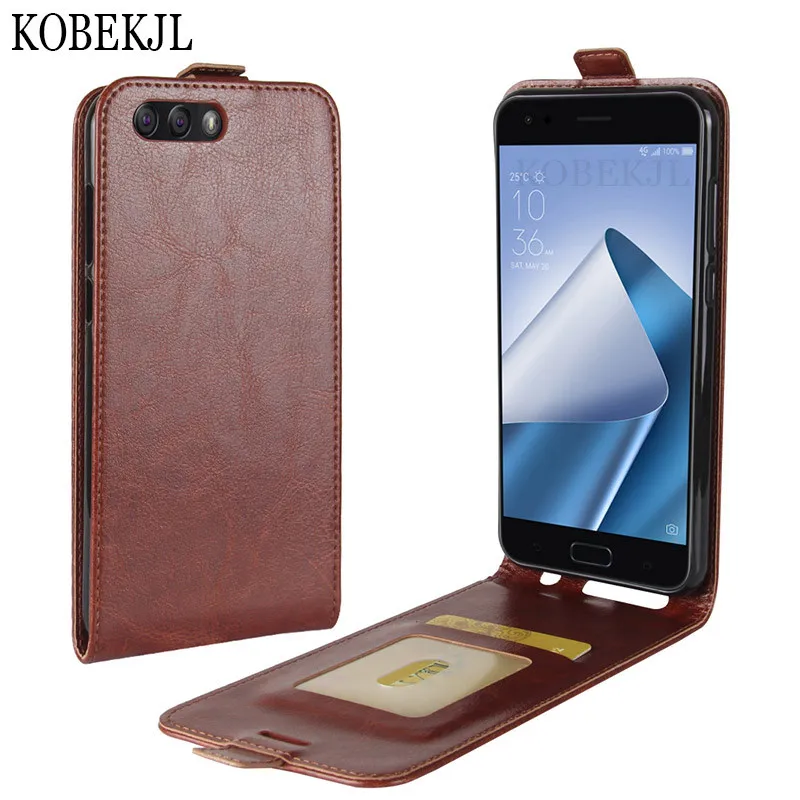 Чехол для Asus ZenFone 4 ZE554KL чехол откидной из искусственной кожи ZE 554KL Z01KD Z01KDA