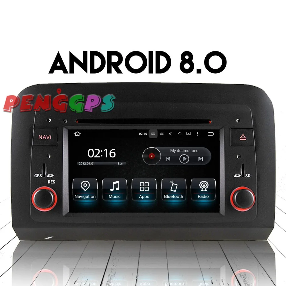 2 din Android 8,0 7,1 автомобильный Радио dvd-плеер комплект с gps-навигатором для FIAT Croma 2005-2012 автомобильный стерео Мультимедиа Авто Аудио карта