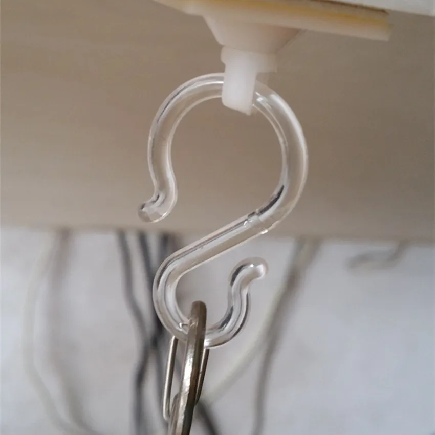 

Plastic S Hanger Hooks For Hanging Things Or Products Match Slide Rail In Retail Store Ceiling 20000pcs Good Quality