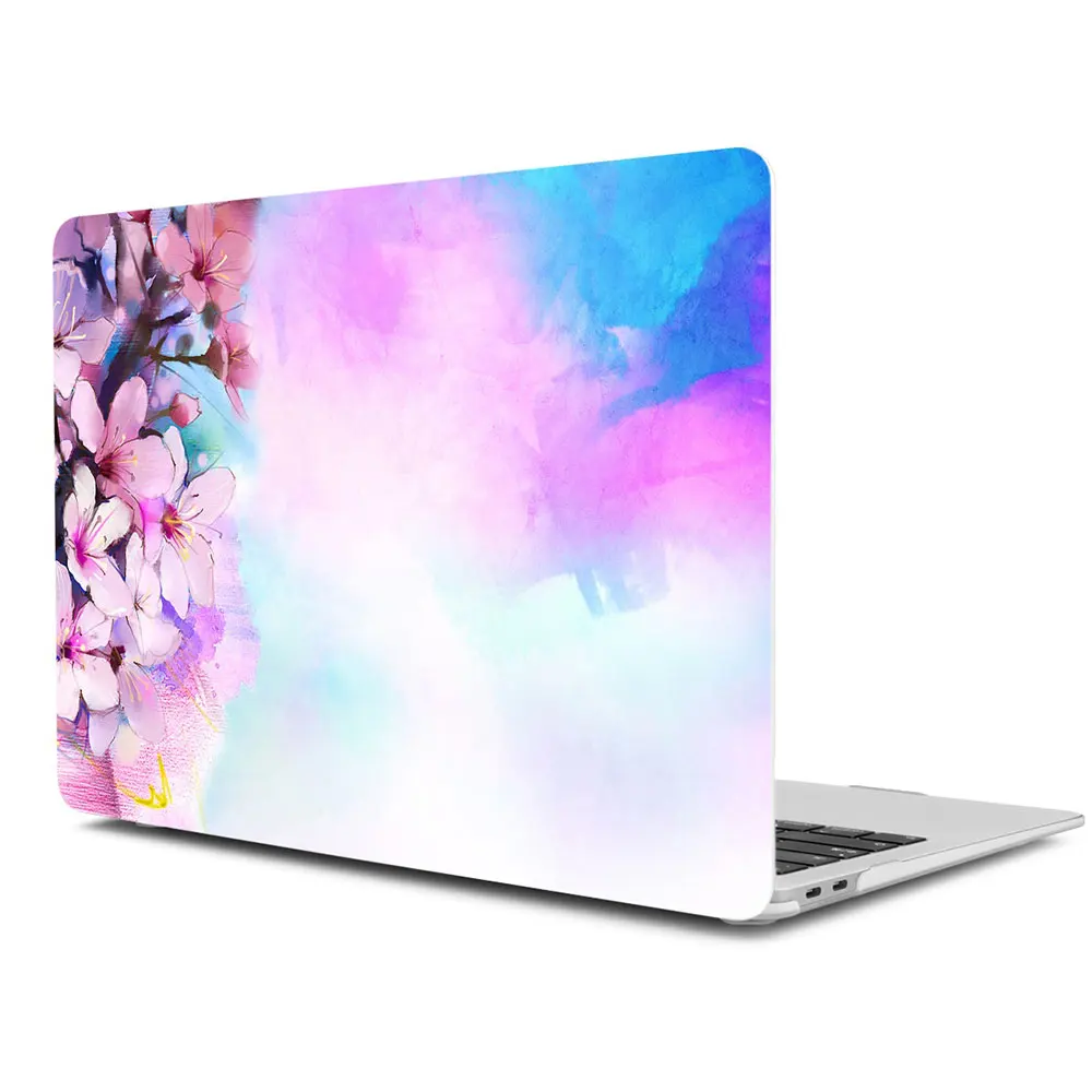 X055 Матовый прозрачный чехол для ноутбука Apple MacBook Pro retina 12 13 15 Touch Bar& Air 11 13,3 дюймов A1932 - Цвет: X055