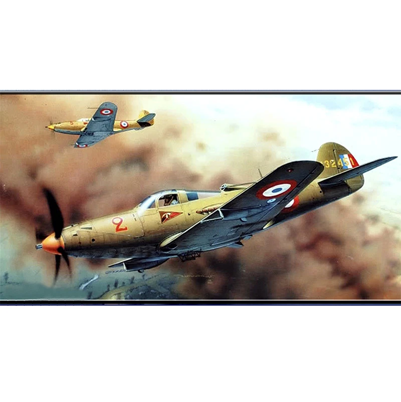 3D головоломка для детей сделай сам 1:32 P 39 AIRACOBRA бумажная модель сборки ручная