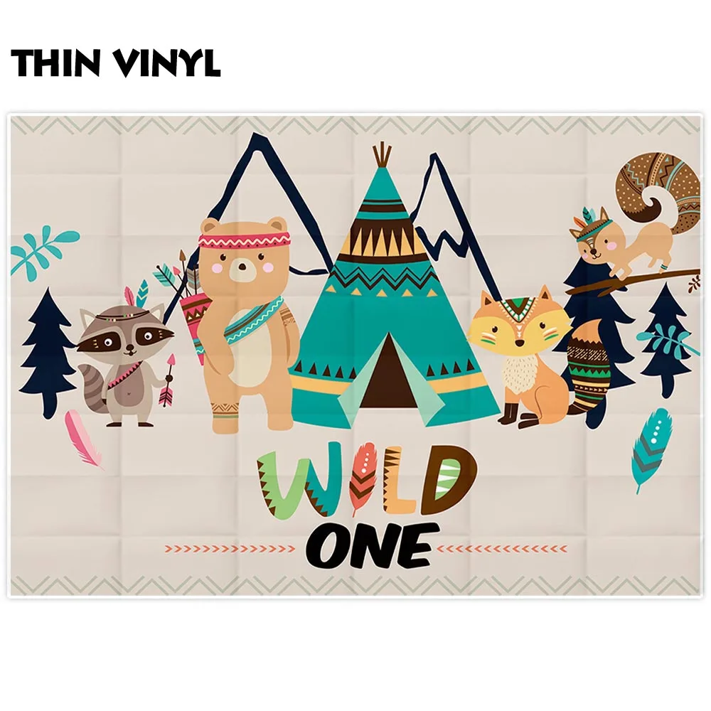 Allenjoy дикая одна фотография Фон индийская лиса животное палатка День Рождения