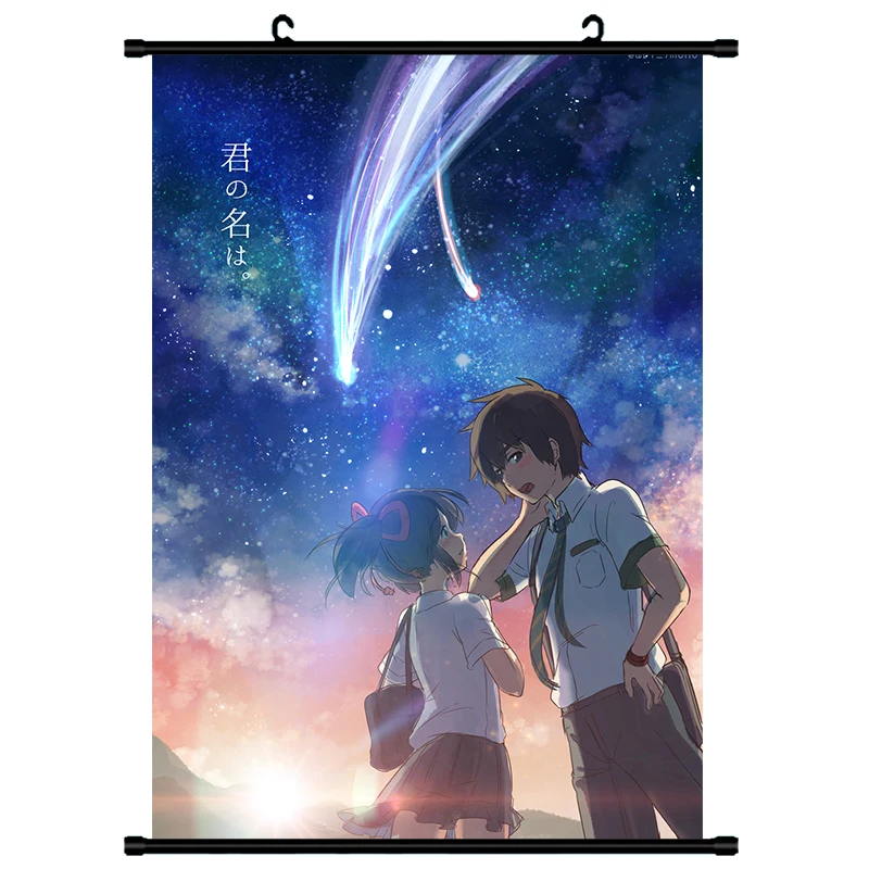 Японские декоративные картинки аниме ваше имя Kimi no Na wa natori sayaka &amp miyammizu Yotsuha
