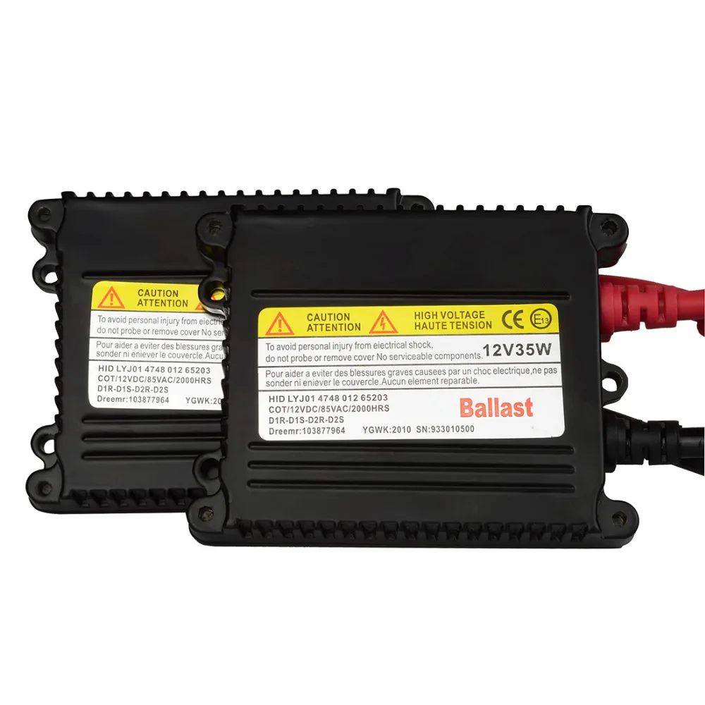2 шт. 35 Вт DC12V ксенон балласт блоки зажигания черный цвет h9 спрятанный набор