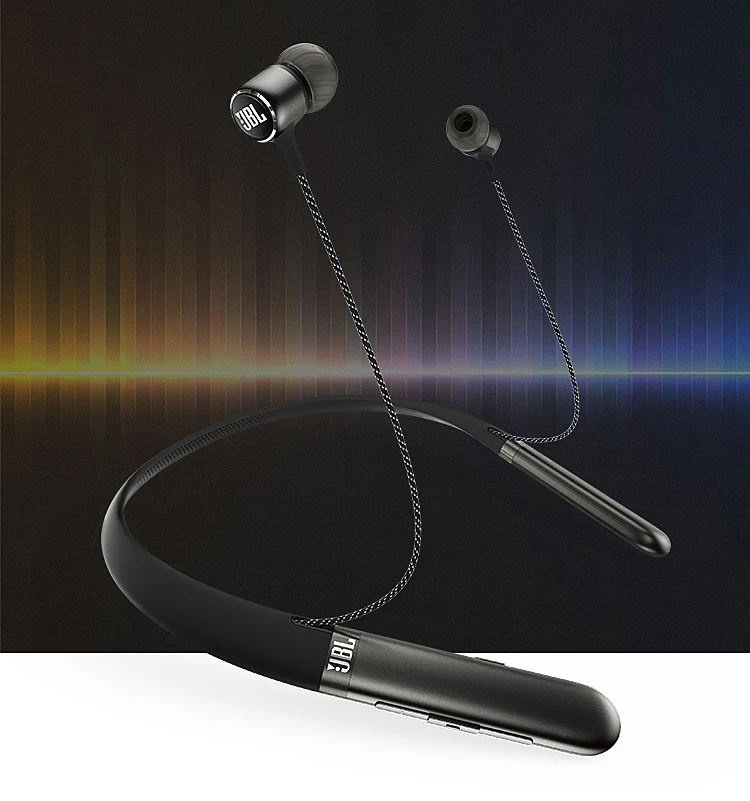 JBL Live 200 BT беспроводная спортивная Гарнитура Bluetooth HiFi наушники-вкладыши наушники с креплением на шее с трехкнопочным пультом дистанционного управления с микрофоном