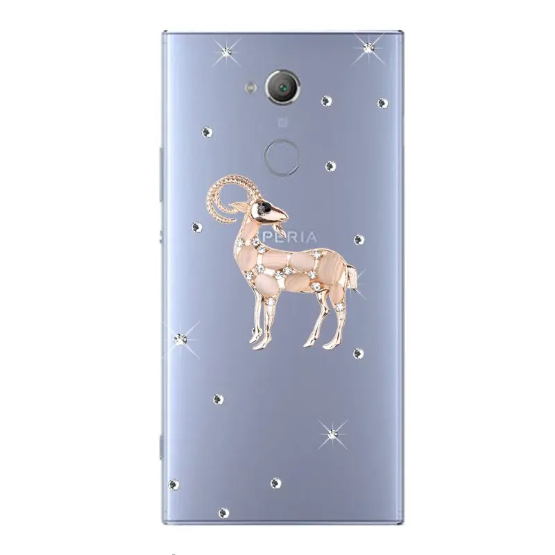 Роскошный блестящий чехол со стразами для Sony Xperia XA2 Ultra XA1 Plus XA3 XA xa ультра