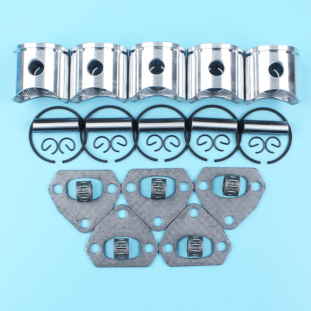 5x(38 мм) комплект прокладок игольчатых подшипников для Husqvarna 41 36 136 136LE 137 137E 141 142