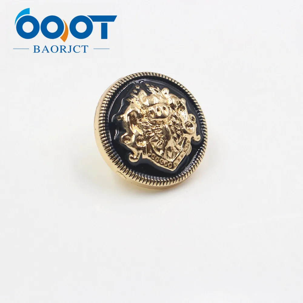 Высококачественные классические металлические кнопки OOOT BAORJCT 25/22/18/15 мм