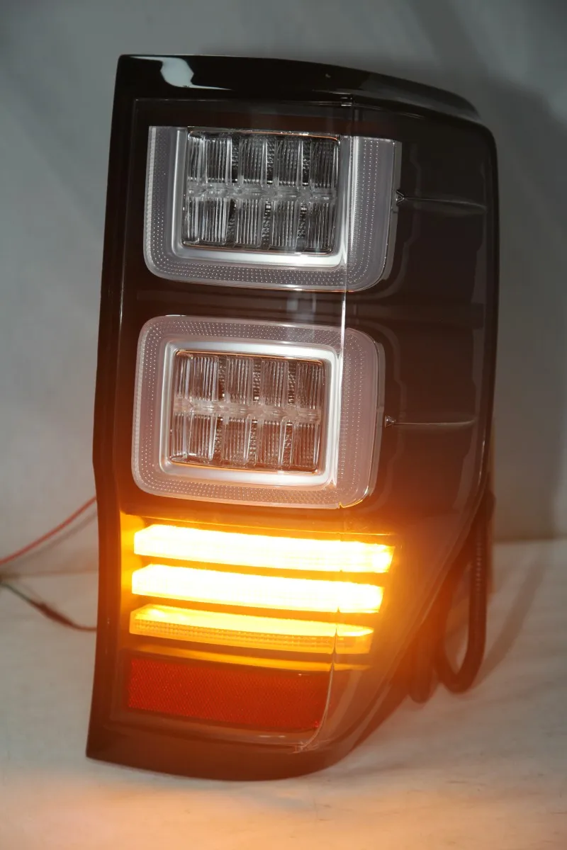 Для FORD Ranger светодиодный задний фонарь 2012 2013 год задние фонари с Парковка лампы поворота Signall обратный дневного света