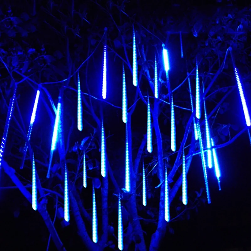 Coversage Navidad Fairy Luces Led Decoracion 50CM Meteor Garden Garland Christmas Tree Decorative Light Outdoor Lights | Освещение