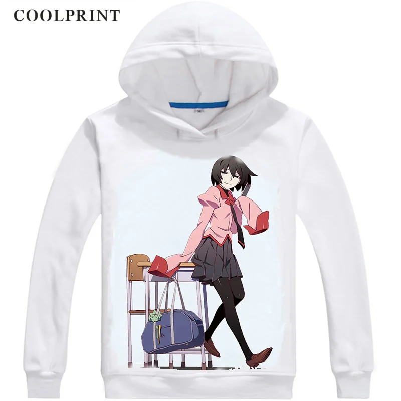 Толстовки Owarimonogatari с капюшоном Толстовка Аниме Манга Ошино ОГИ мем племянница