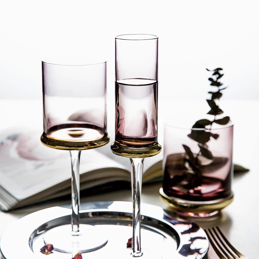 Бокал с гальваническим покрытием креативный бокал для красного вина шампанского