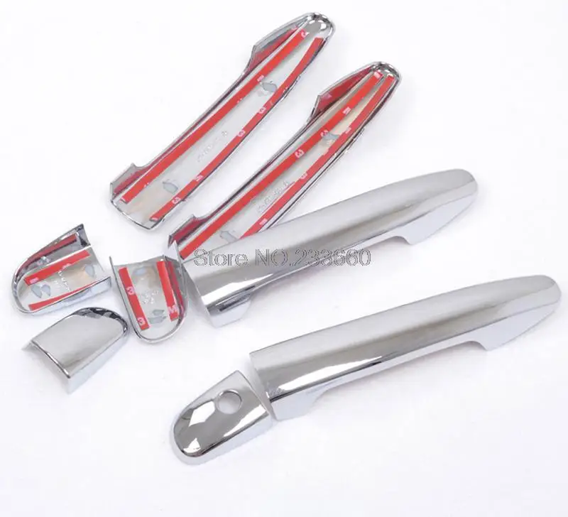 Внешние аксессуары ABS Хромированная дверная ручка Накладка подходит для Mazda3 Mazda 3