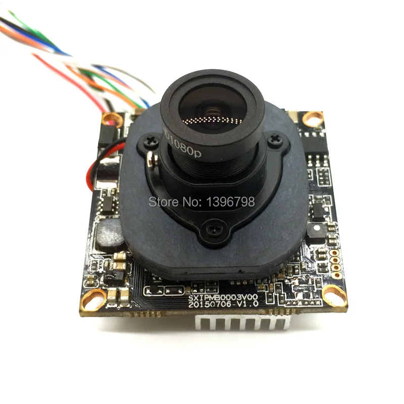 Комплект модуля мини IP камеры 720P Hi3518E + OV9732 улучшенное разрешение 1 0 МП CMOS 2 8 мм