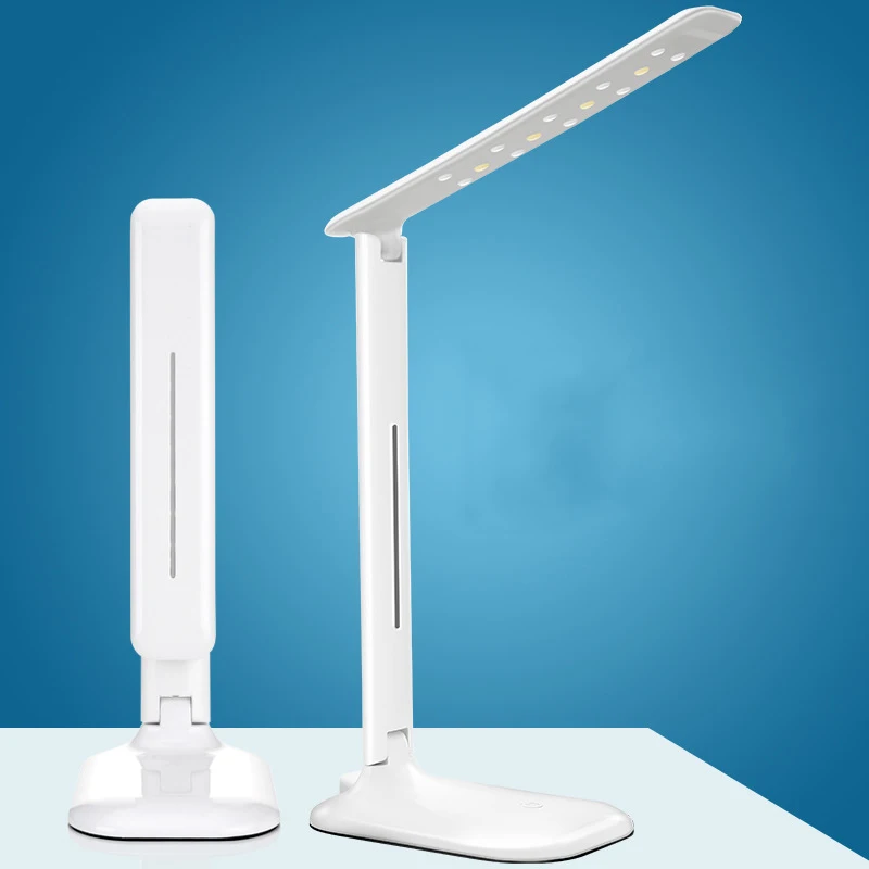 Fonkin LED Desk Lamp USB Reading Eye Protection Light Battery Powered Stepless Dimmable Touch Sensor Control Study Table | Лампы и