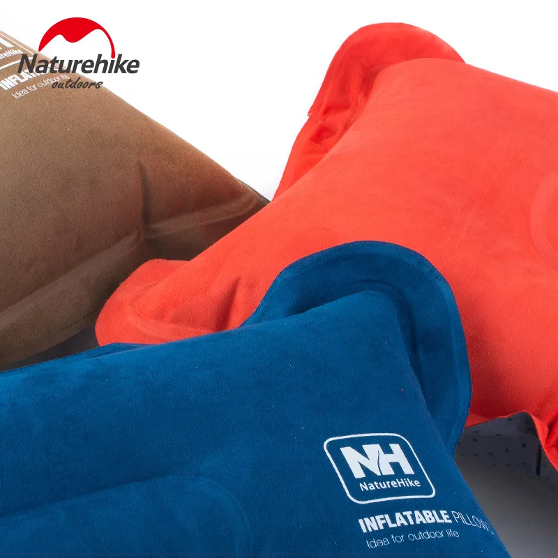 Naturehike Suede Подушка для кемпинга надувная воздушная подушка сжимаемая лучшая