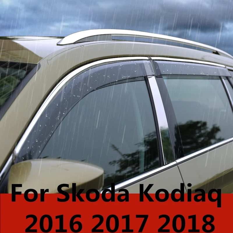 Защитный козырек от солнца на окна автомобиля АБС пластик защита дождя и
