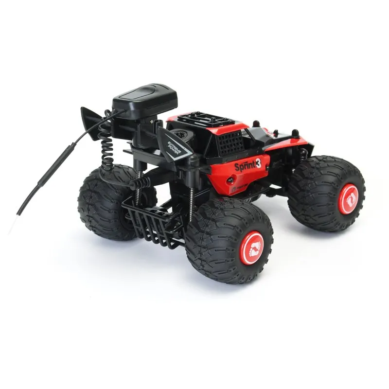 Crazon 172801 2 4G 2WD 1/28 FPV с камерой Wi Fi удаляет Управление по бездорожью гусеничный