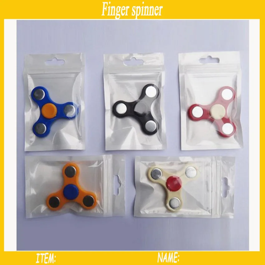 100 шт./лот Непоседа Счетчик Ручной Палец Игрушки Пальца Гироскопа верхней части