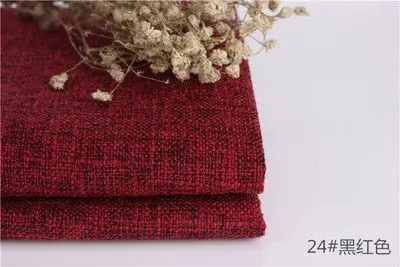 1 Искусственная льняная ткань для диванных подушек DIY ремесло швейная ткань обивка ткань 45*145 см/шт L03 - Цвет: 1