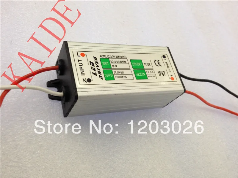 Блок питания для светодиодного привода постоянного тока низкого напряжения 50 Вт