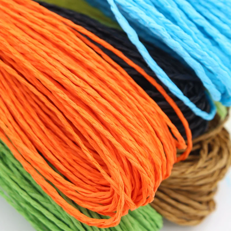 25M Kindergarten Twine String Colorful Cute Paper Rope Stickers Children DIY Handmade Accessory Crafts Packing Decor | Дом и сад