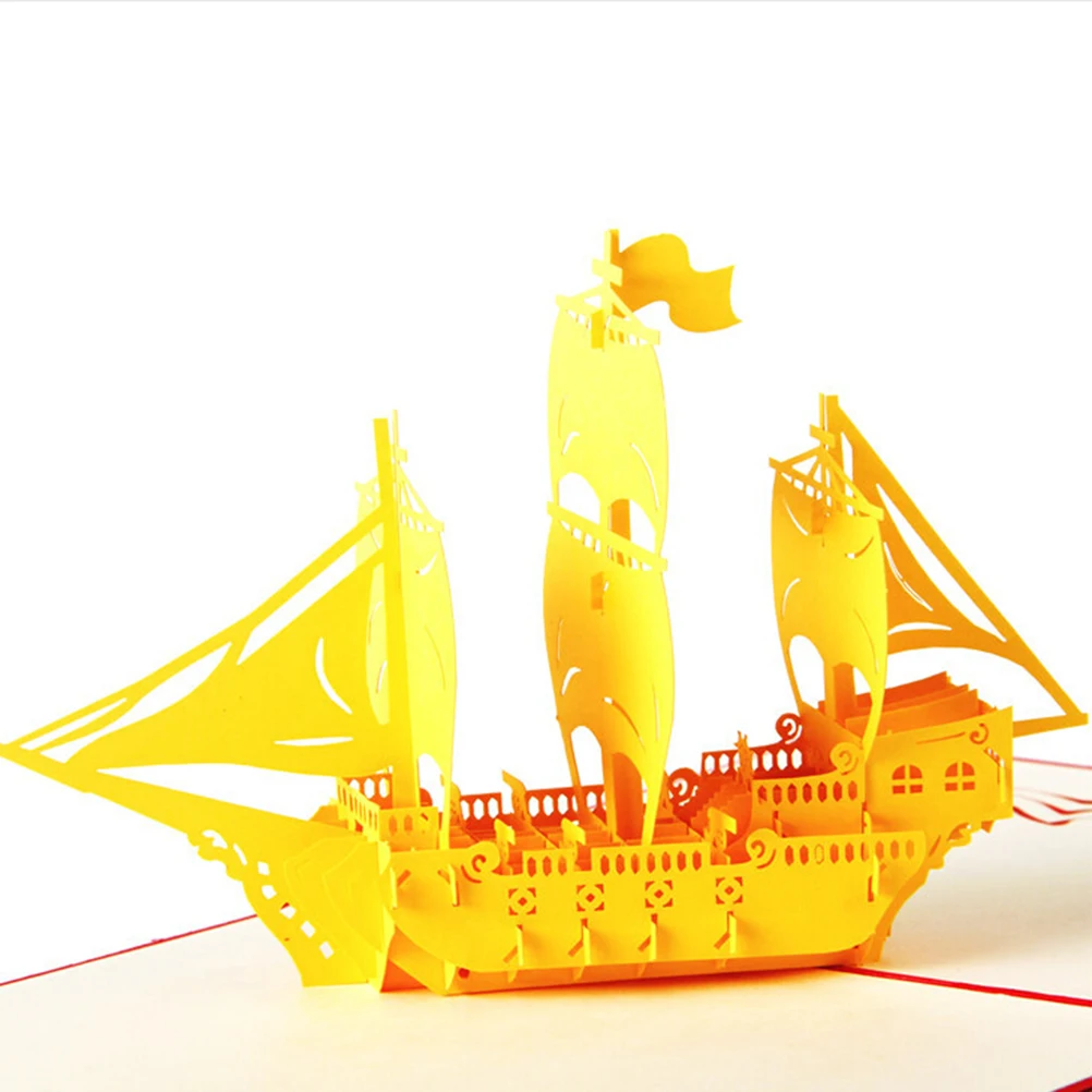 Винтажная 3D выскоченная бумага для оригами лазерная резка подарок на день