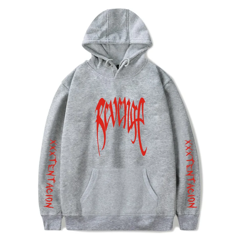 Толстовка с капюшоном Revenge XXXTentacion мужская и женская Повседневная Уличная