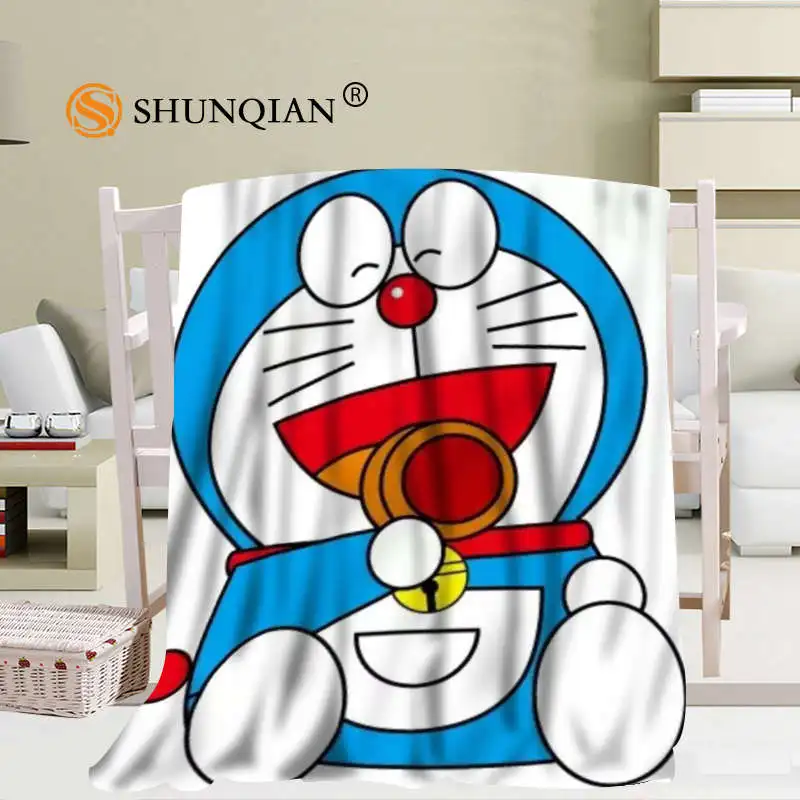 Online Doraemon Coperta Morbida Fai Da Te Divano Letto Tiro Coperta Bambino Adulto Caldo Coperta Personalizzata 56x80Inch50X60Inch40X50Inch