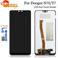 5 84for doogee n10 lcd displaytouch screen digitizer assembly repair partstools adhesive for doogee y7 lcd display