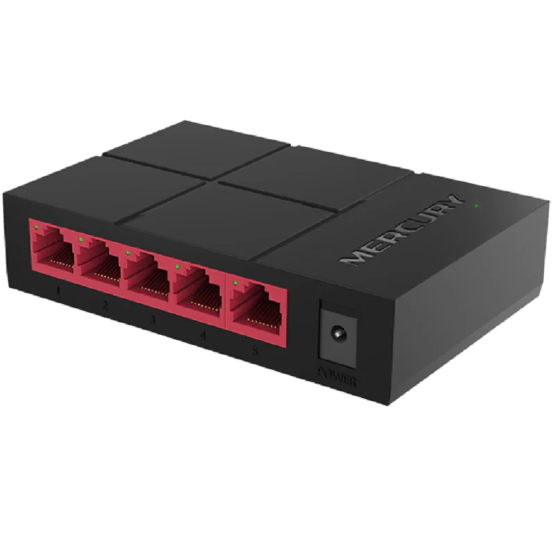 SG105M Tenda SG105 Mini 5 портовый Настольный гигабитный коммутатор сетевой Ethernet