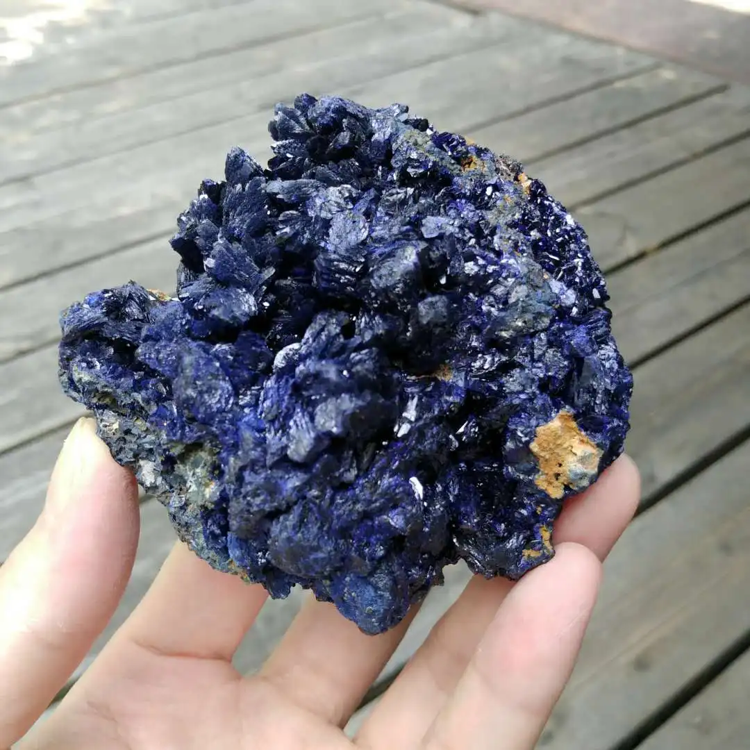 Исцеление Азурит камни сырья азурит Малахит кластера грубые Malchite минеральные