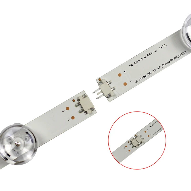 Светодиодный Подсветка подсветка полосы 9 лампы для LG 4" ТВ innotek DRT 3,0 47" 47LB6300 47GB6500 47LB652V 47lb650v LC470DUH 47LB5610 47LB565V