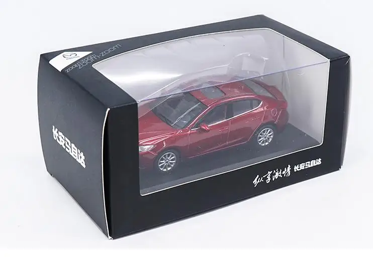 1:43 игрушечный автомобиль из сплава, высокая имитация MAZDA 3 AXELA Коллекционная модель автомобиля, литая металлическая модель игрушечного автомобиля